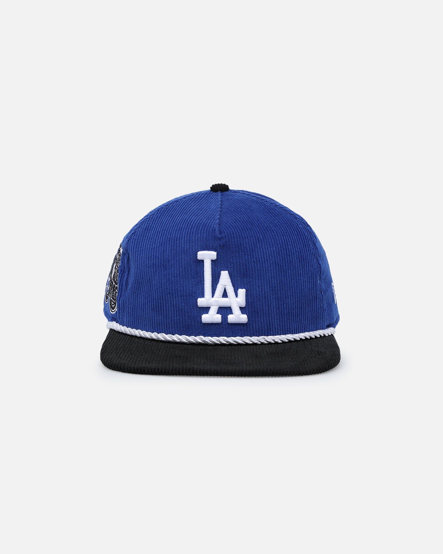 New Era Los Angeles Dodgers '2-Tone Corduroy' Golfer Snapback Royal/Black sold by Culture Kings