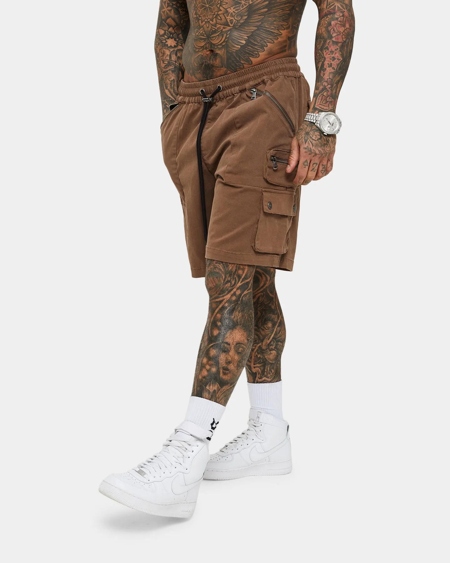 Saint Morta Desolation Cargo Short Brown sold by Culture Kings