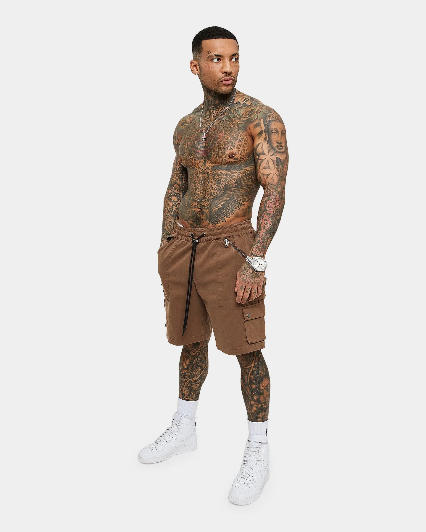 Saint Morta Desolation Cargo Short Brown sold by Culture Kings product image thumbnail 3