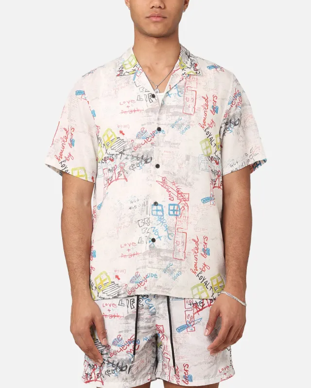 Ksubi Skrawler Resort Button Up Shirt White sold by Culture Kings