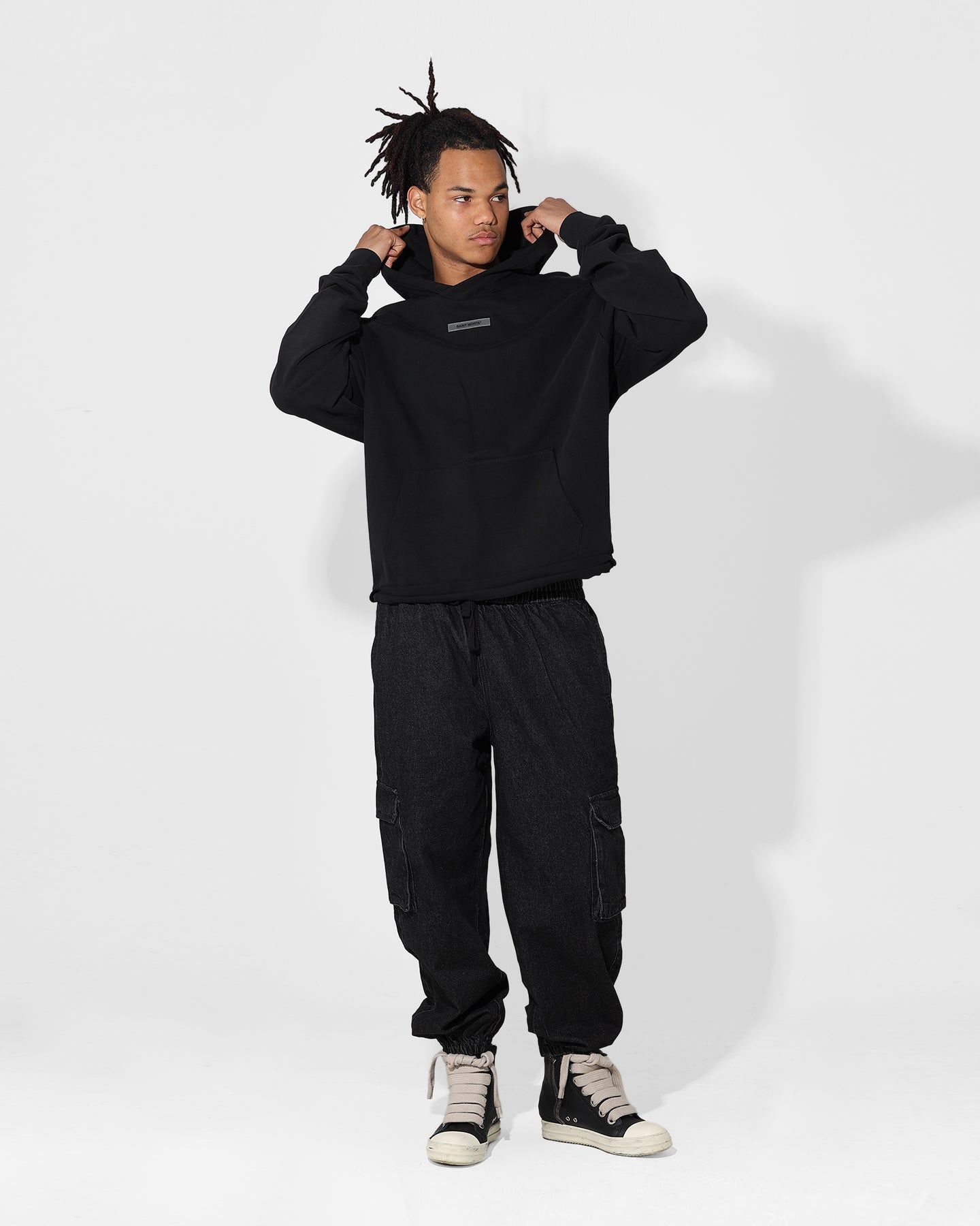 Saint Morta Pertex Baggy Jogger Black Stonewash sold by Culture Kings product image thumbnail 2