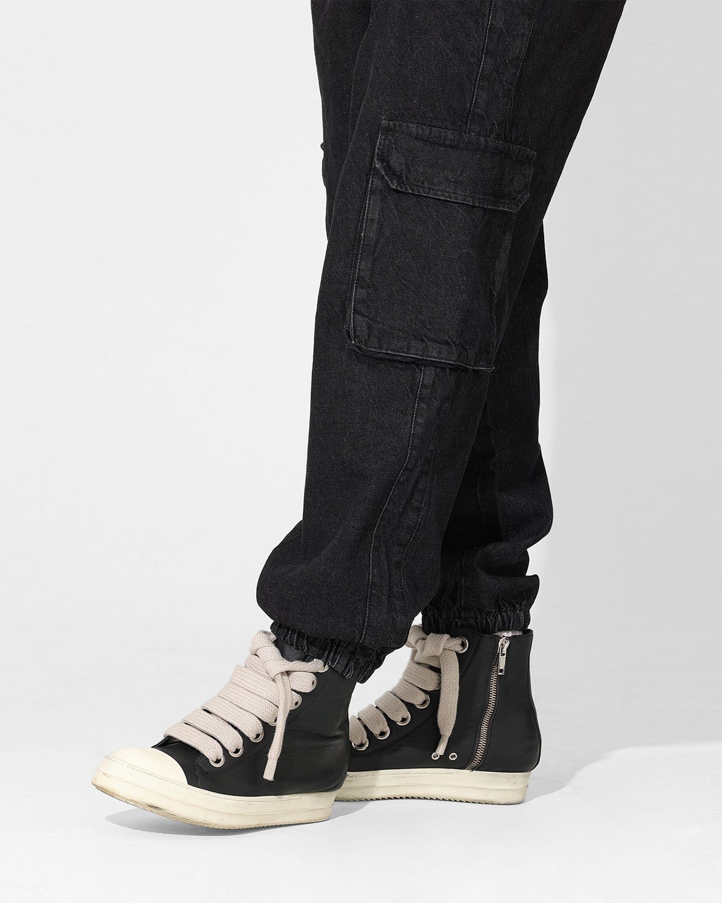Saint Morta Pertex Baggy Jogger Black Stonewash sold by Culture Kings product image thumbnail 4