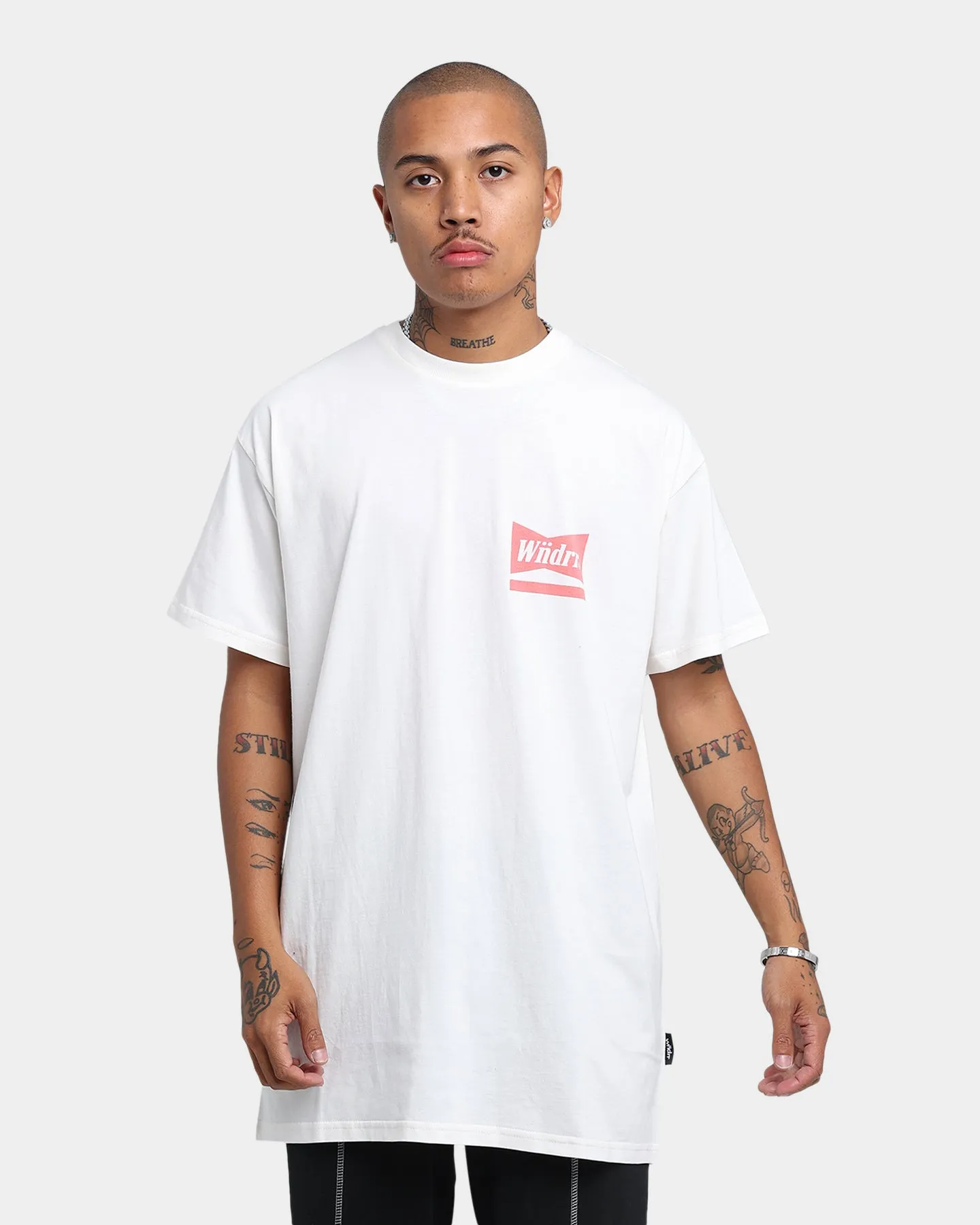 WNDRR Chadwick Custom Fit T-Shirt White sold by Culture Kings product image thumbnail 4