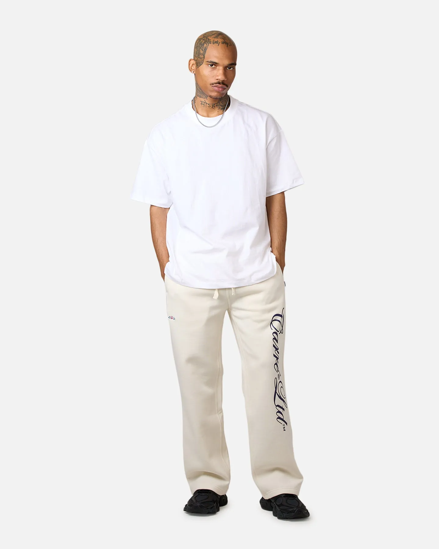 Carre Rosebud Baggy Trackpant Off White sold by Culture Kings product image thumbnail 2