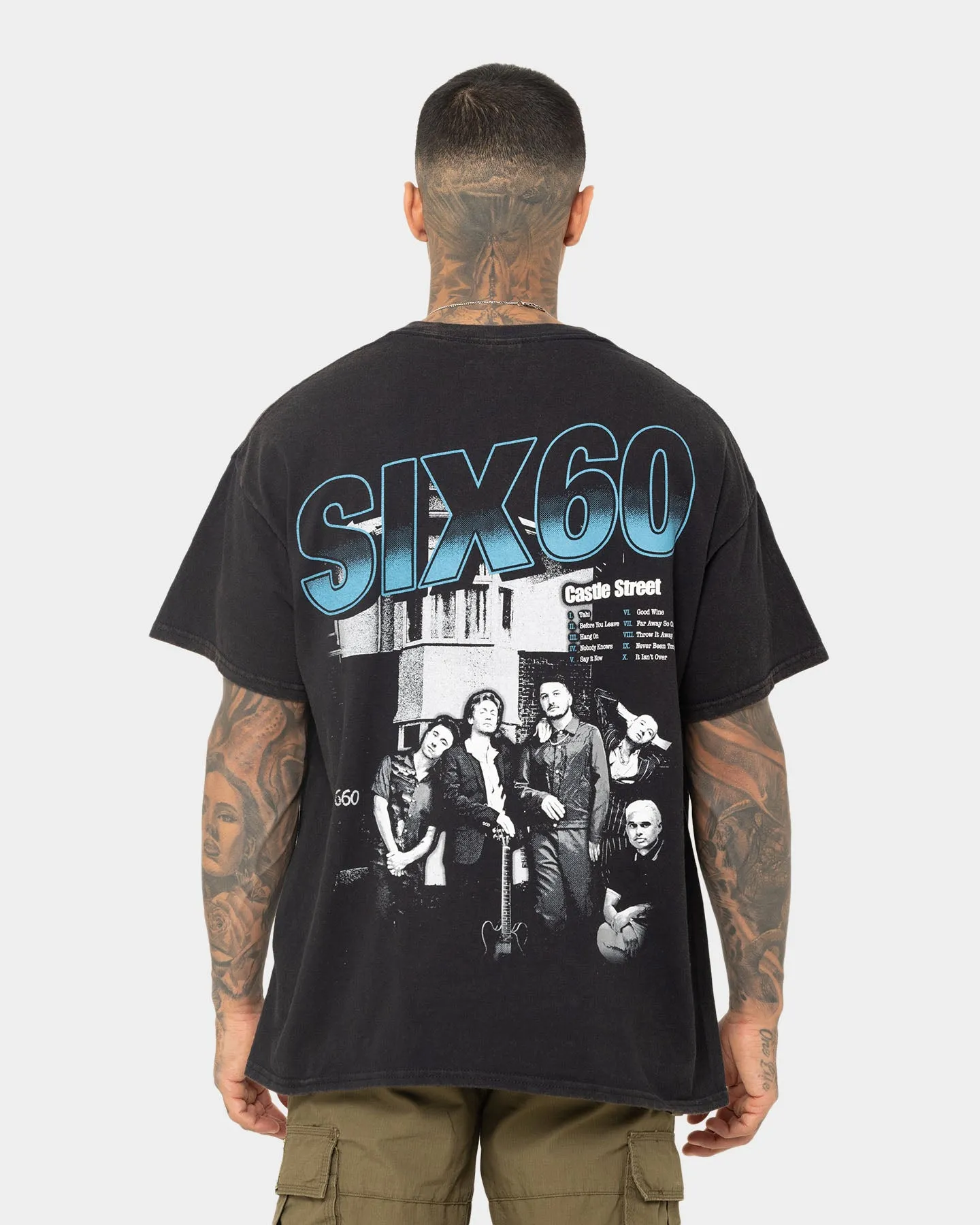 Six60 Merch Six60 Merch Vintage T-Shirt Black Wash sold by Culture Kings product image thumbnail 4