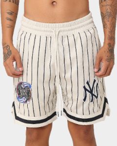 New Era New York Yankees Mesh Short Light Beige sold by Culture Kings