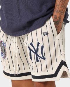 New Era New York Yankees Mesh Short Light Beige sold by Culture Kings