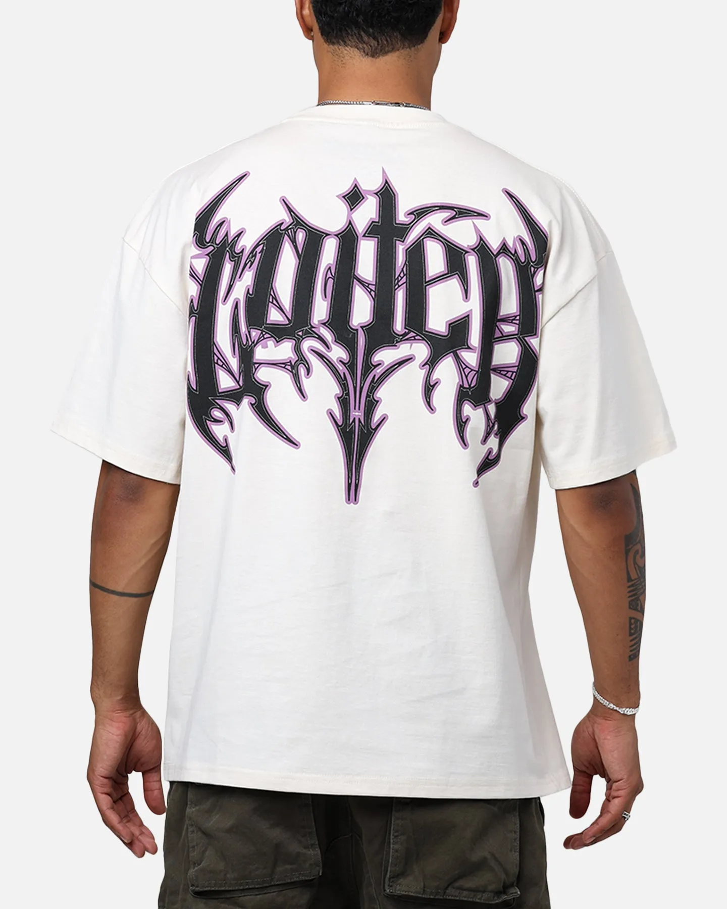 Loiter Metal T-Shirt Off-White sold by Culture Kings
