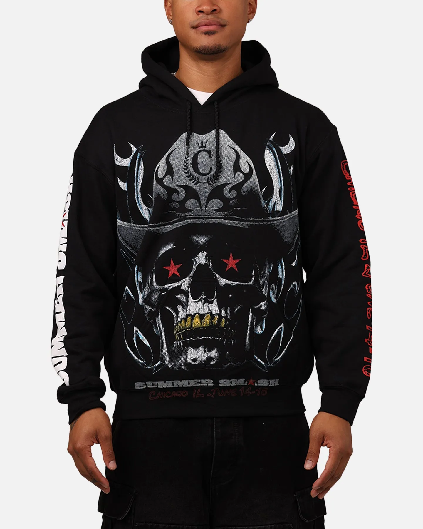 Summer Smash Cowboy Vintage Hoodie Washed Black sold by Culture Kings