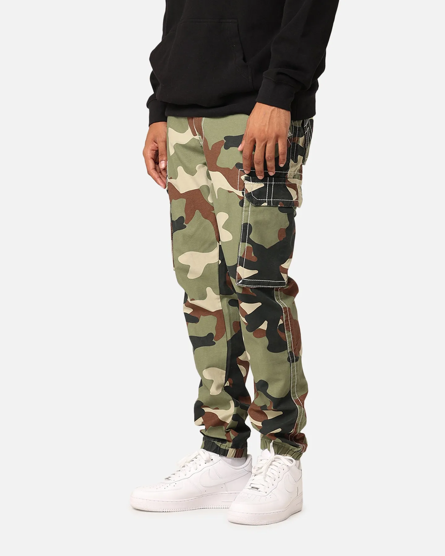 True Religion Big T Cargo Jogger Pants Camo sold by Culture Kings product image thumbnail 4