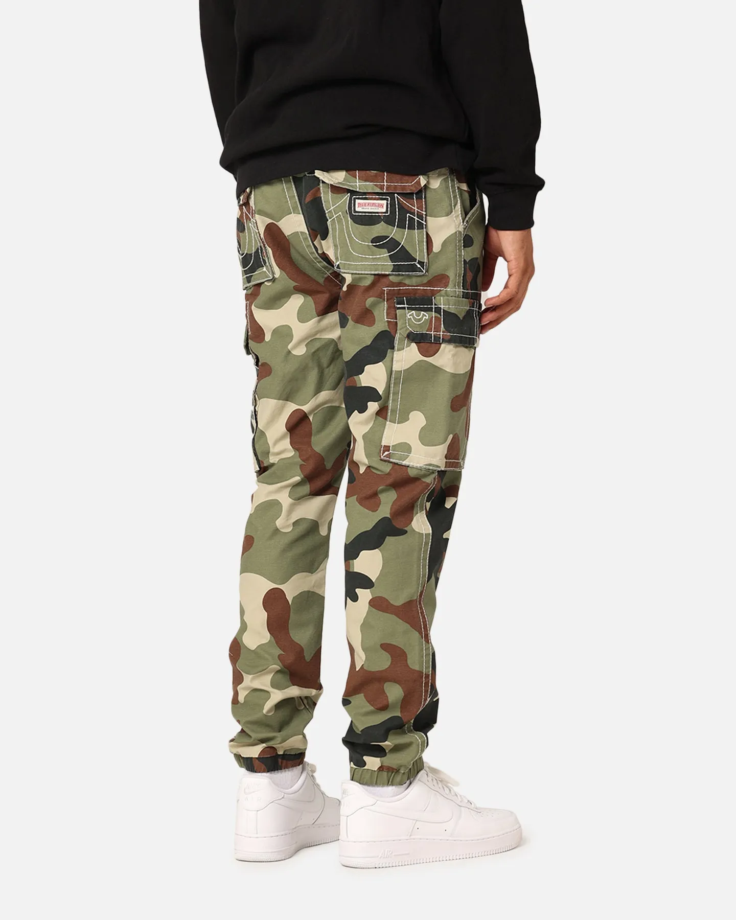 True Religion Big T Cargo Jogger Pants Camo sold by Culture Kings product image thumbnail 3