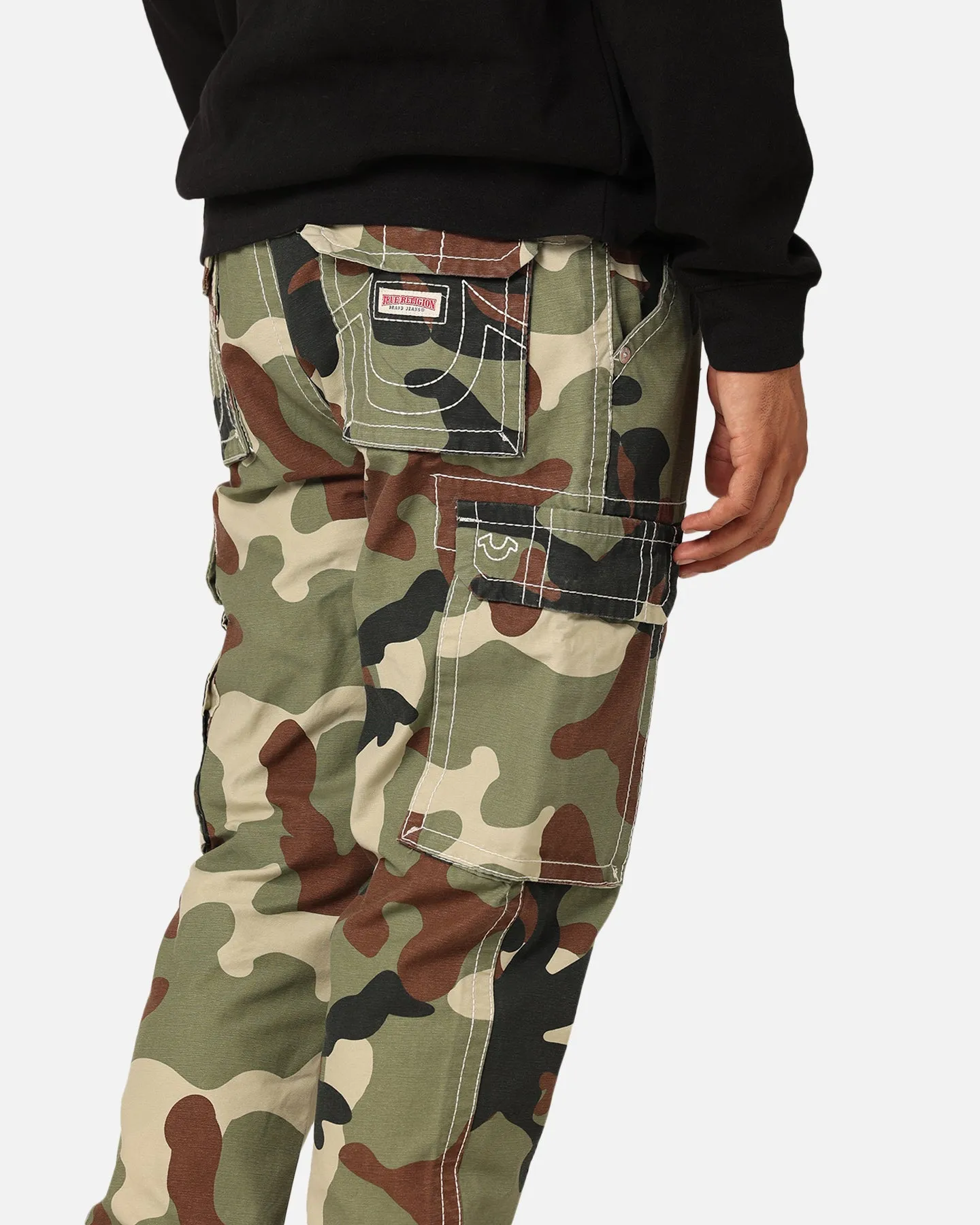 True Religion Big T Cargo Jogger Pants Camo sold by Culture Kings product image thumbnail 5