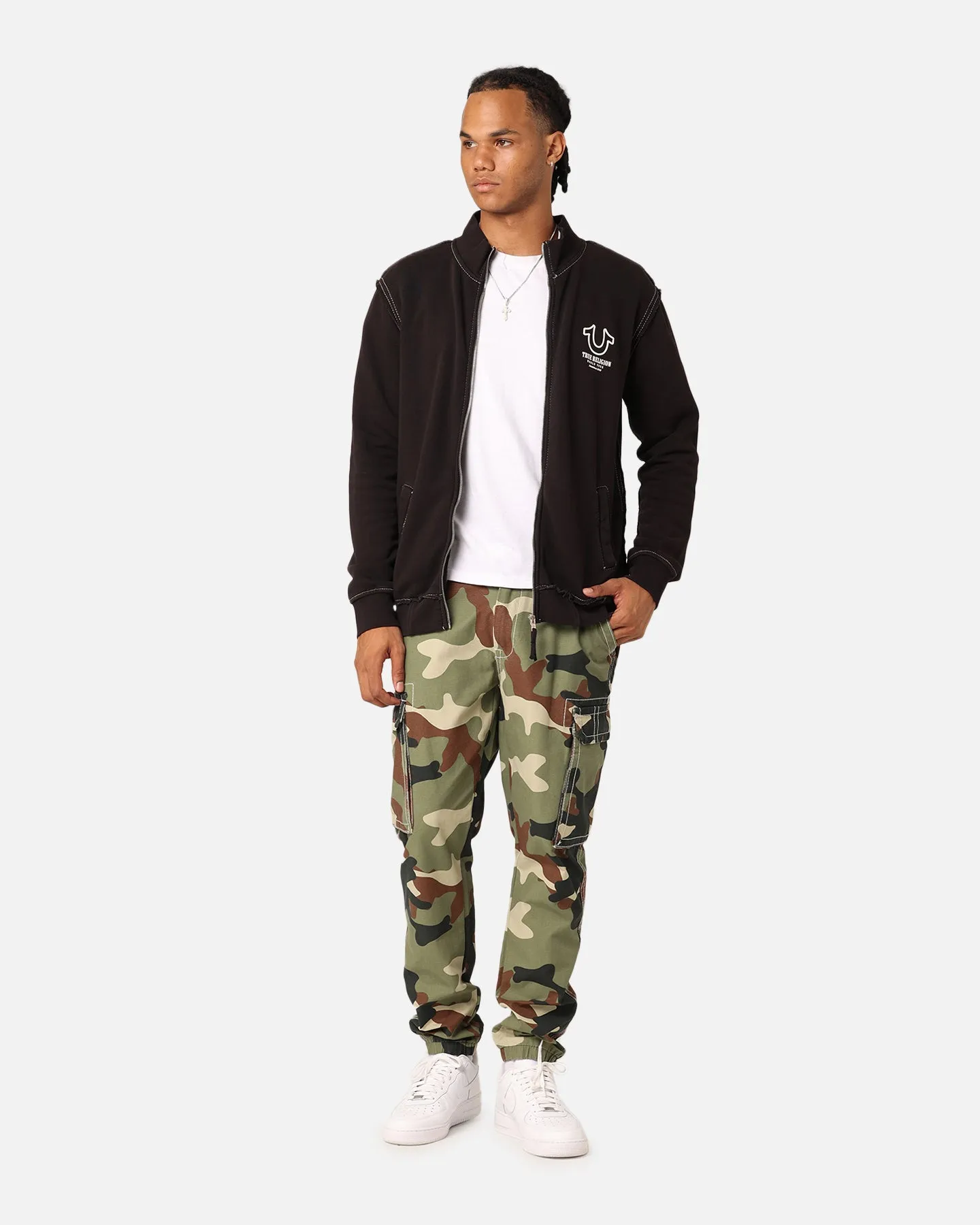 True Religion Big T Cargo Jogger Pants Camo sold by Culture Kings product image thumbnail 2