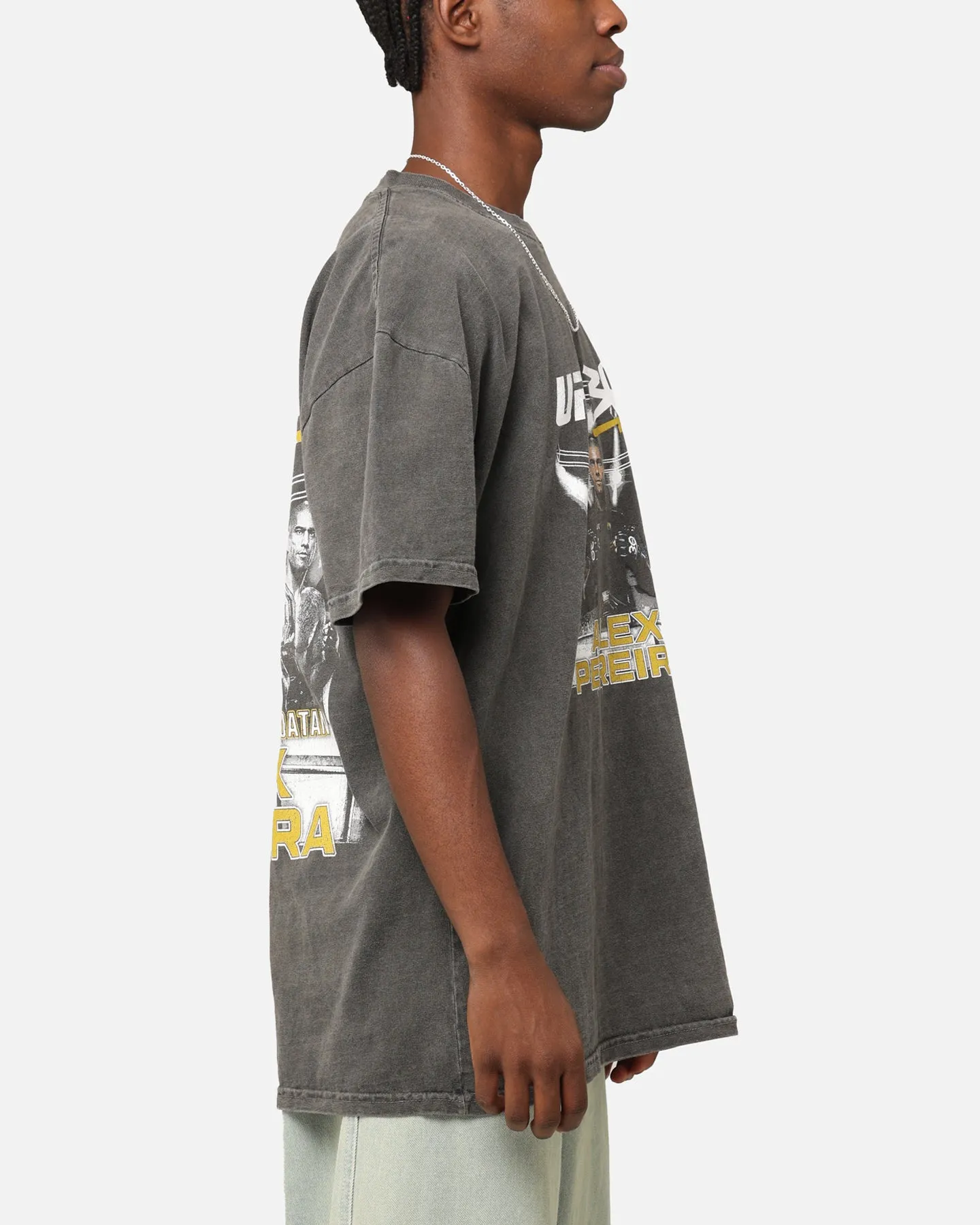 UFC By Culture Kings Alex "Poatan" Pereira 300 Heavyweight T-Shirt Black Wash sold by Culture Kings product image thumbnail 5