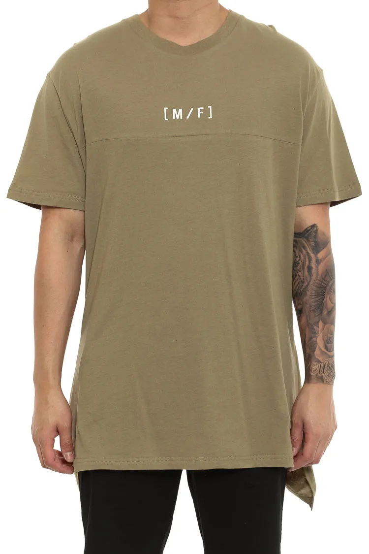 Surplus Dropped Tail Tee Olive sold by Culture Kings