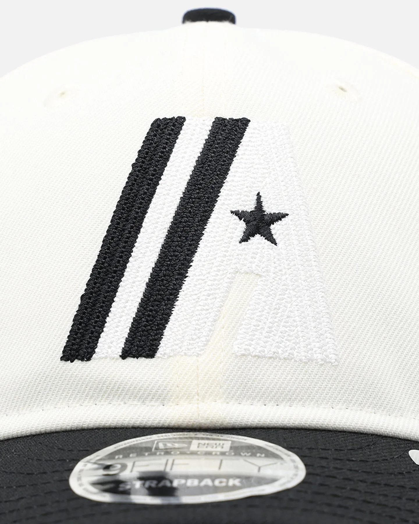 New Era Houston Astro 'Retro Crown Classic' 9FIFTY Retro Crown Strapback Chrome White/Black sold by Culture Kings product image thumbnail 5