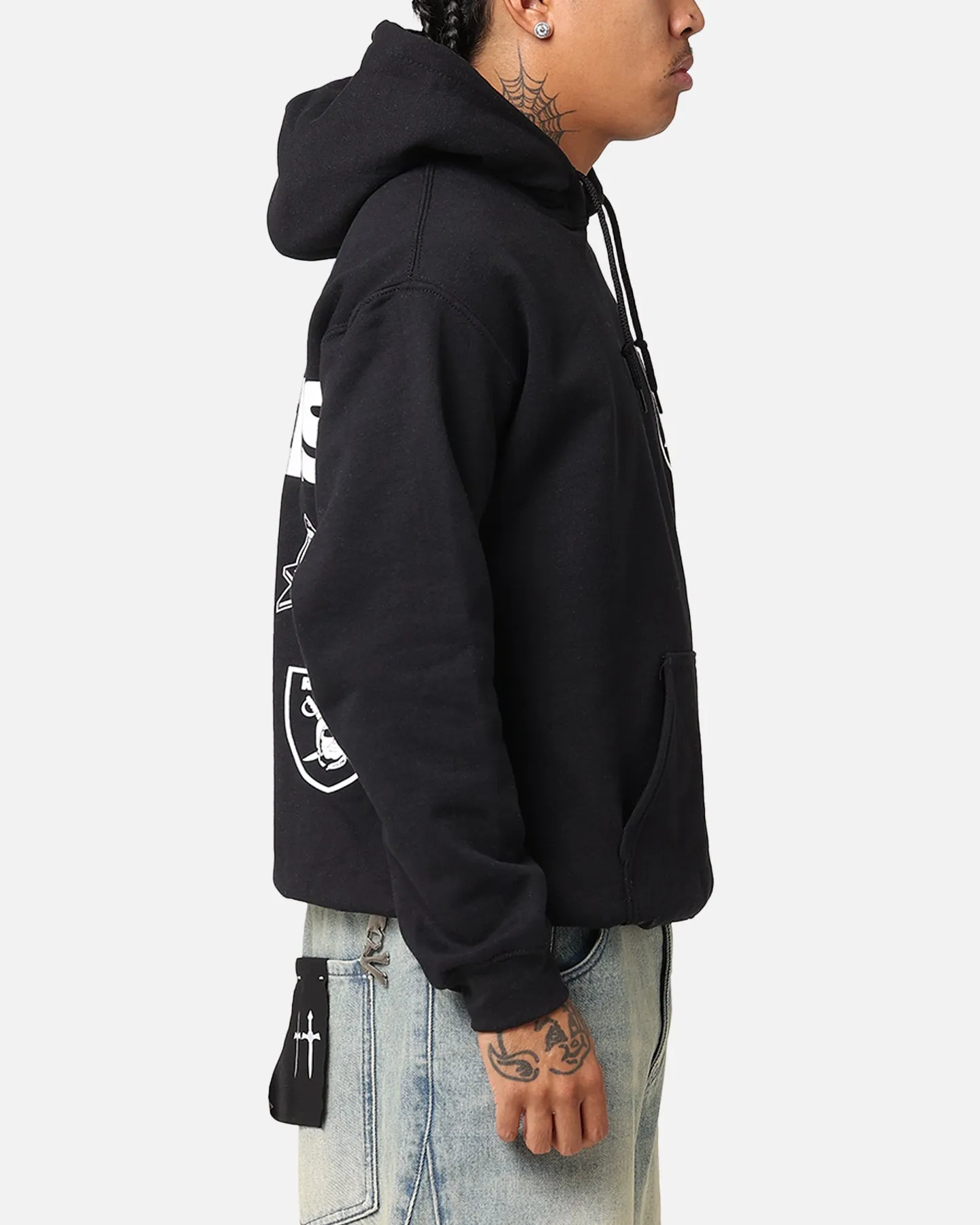 Majestic Athletic Las Vegas Raiders Arch Stack Hoodie Black sold by Culture Kings product image thumbnail 5