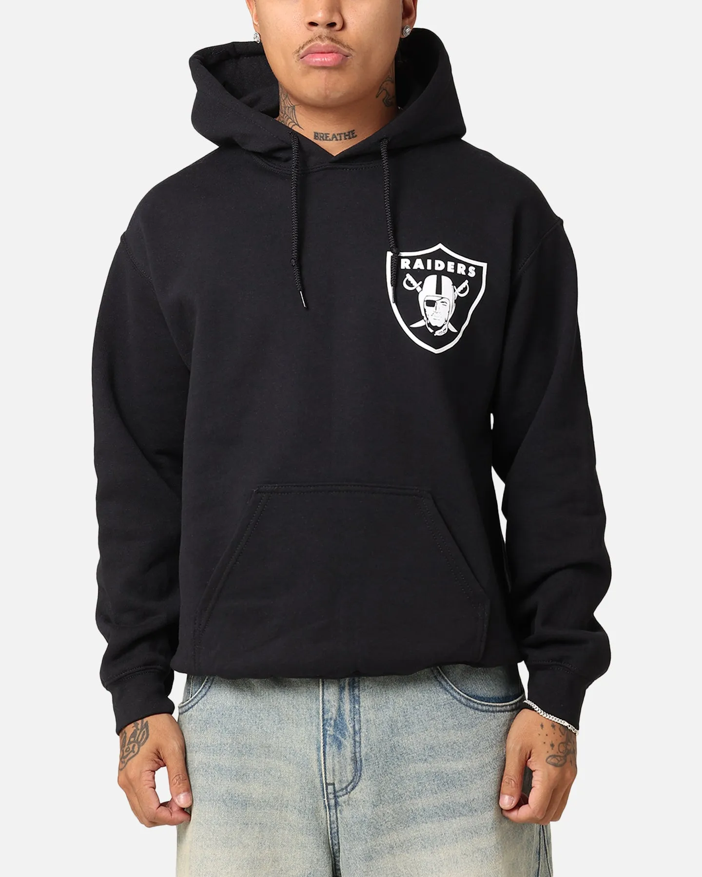 Majestic Athletic Las Vegas Raiders Arch Stack Hoodie Black sold by Culture Kings product image thumbnail 2