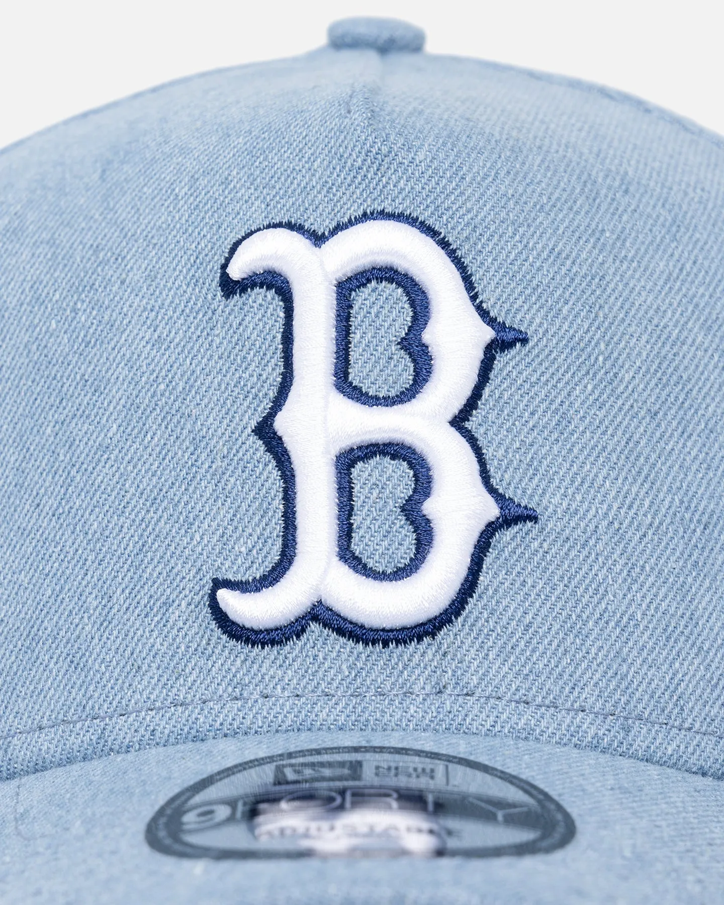 New Era Boston Red Sox 'Denim White' 9FORTY A-Frame Snapback Denim/Wheat/White sold by Culture Kings product image thumbnail 5