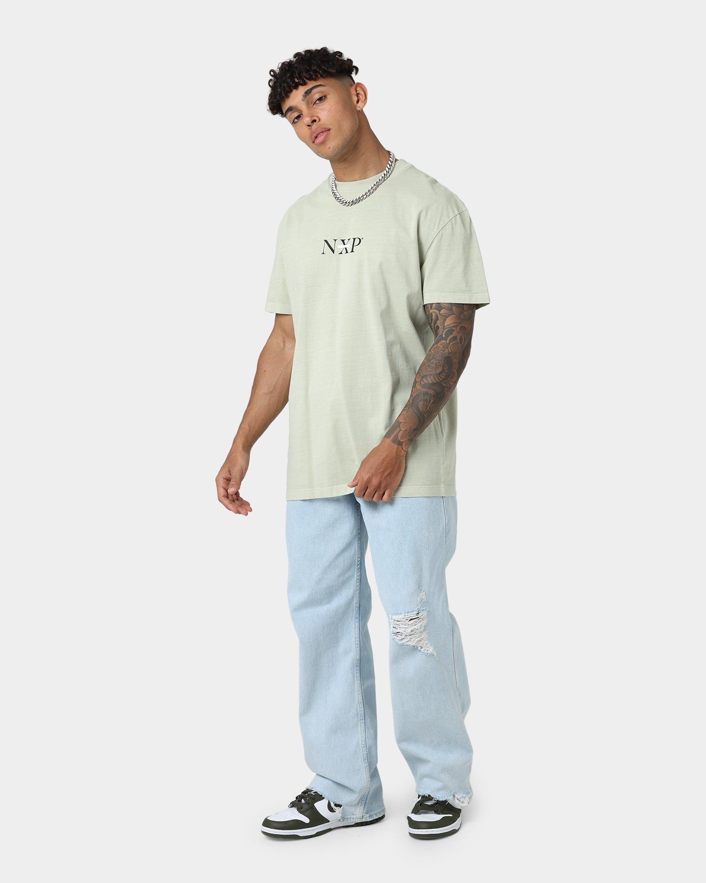 Nena And Pasadena Uptight Relaxed T-Shirt Pigment Sand sold by Culture Kings product image thumbnail 3