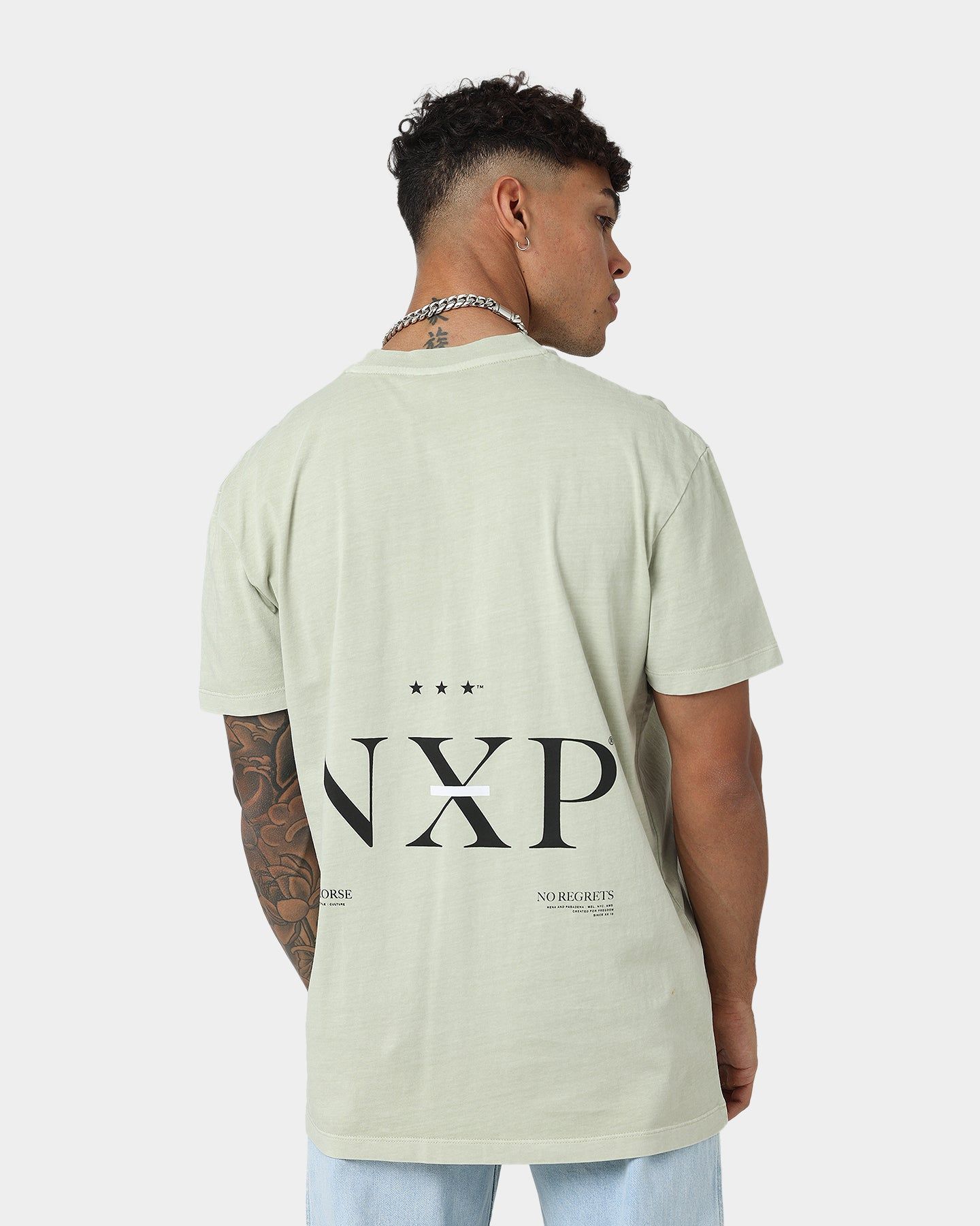 Nena And Pasadena Uptight Relaxed T-Shirt Pigment Sand sold by Culture Kings product image thumbnail 2