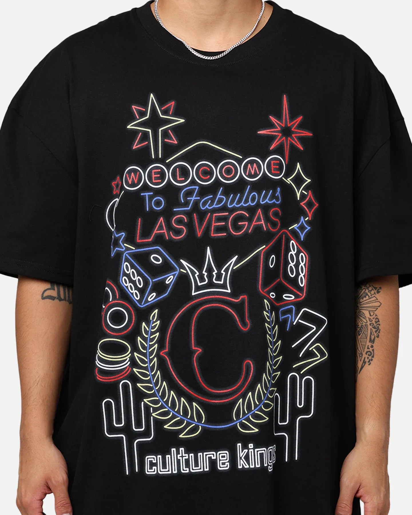 Culture Kings Sign Vegas T-Shirt Black sold by Culture Kings product image thumbnail 2