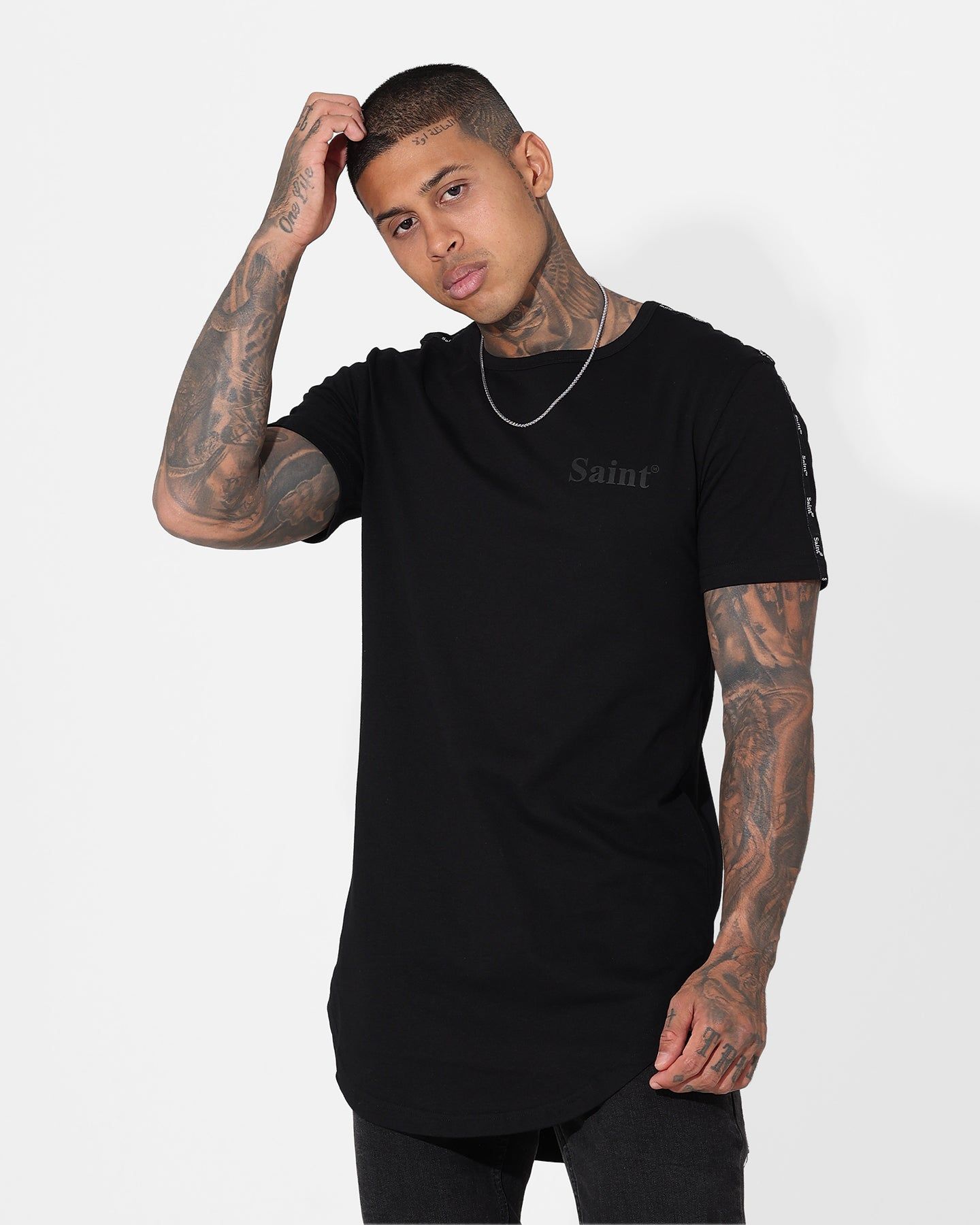 Saint Morta Numeraire Sport El Duplo T-Shirt Black/Black sold by Culture Kings