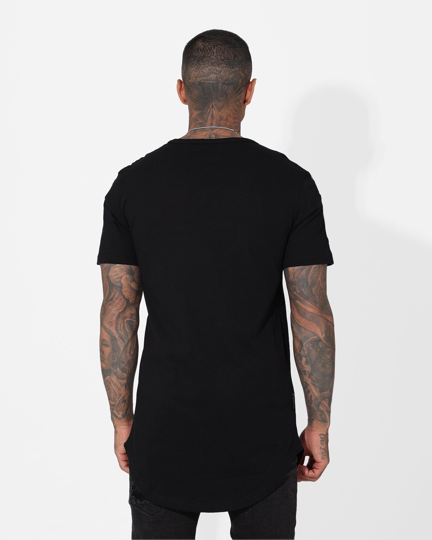 Saint Morta Numeraire Sport El Duplo T-Shirt Black/Black sold by Culture Kings product image thumbnail 4