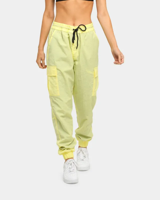 Criminal Damage Nylon Utility Jogger Yellow made by Culture Kings