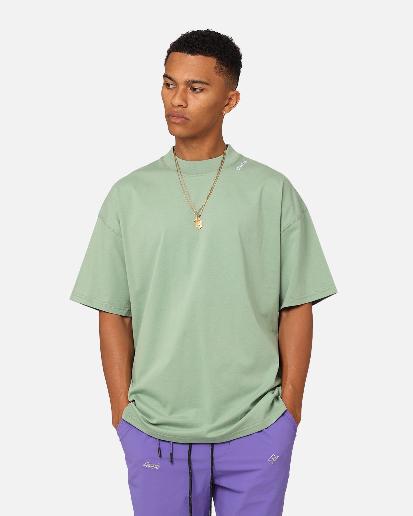 Carre Blast Oversized T-Shirt Green sold by Culture Kings product image thumbnail 2