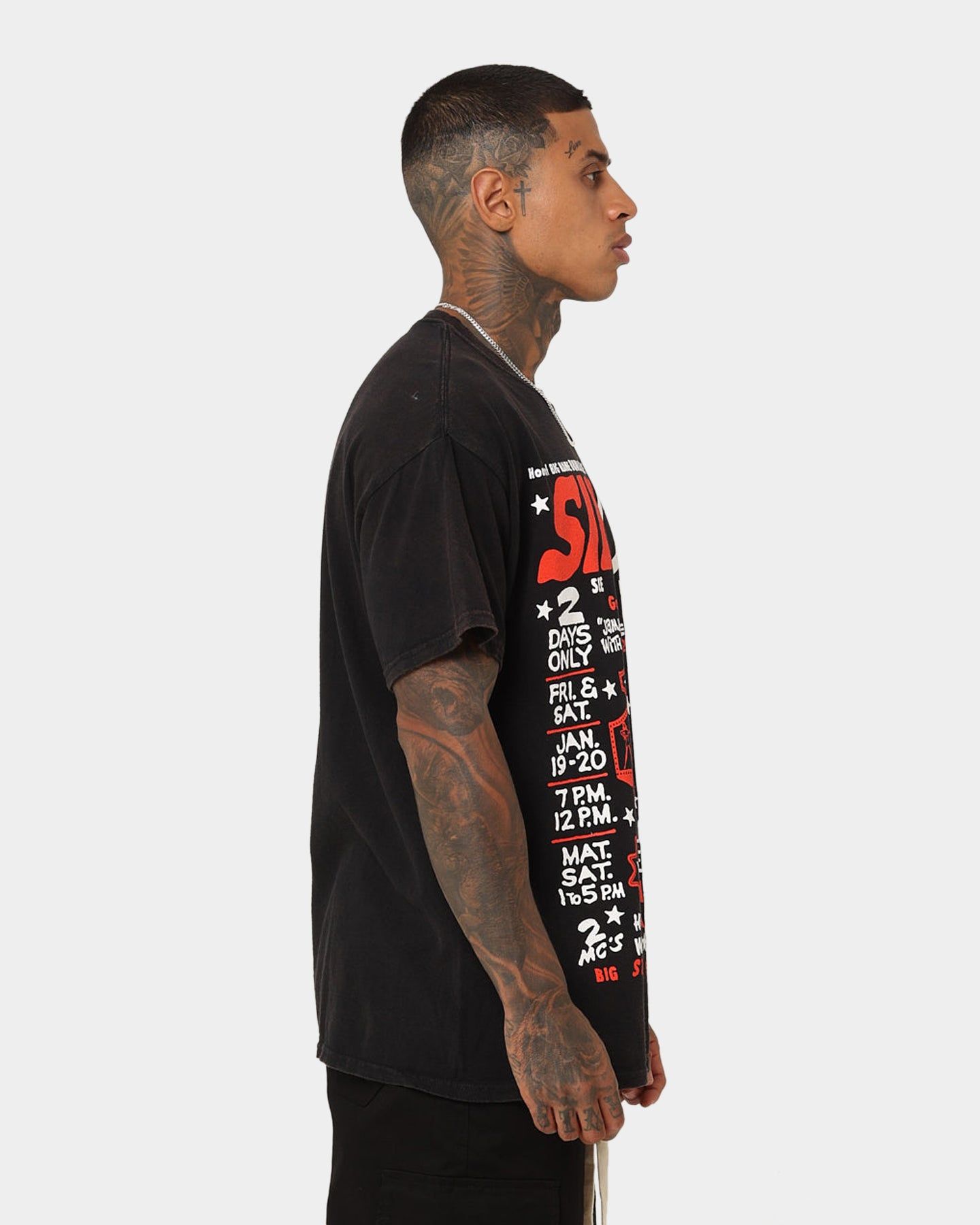 Goat Crew Sin City Vintage T-Shirt Black Wash sold by Culture Kings product image thumbnail 5