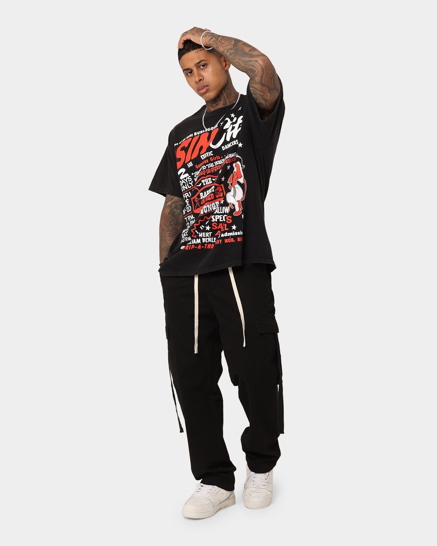 Goat Crew Sin City Vintage T-Shirt Black Wash sold by Culture Kings product image thumbnail 2