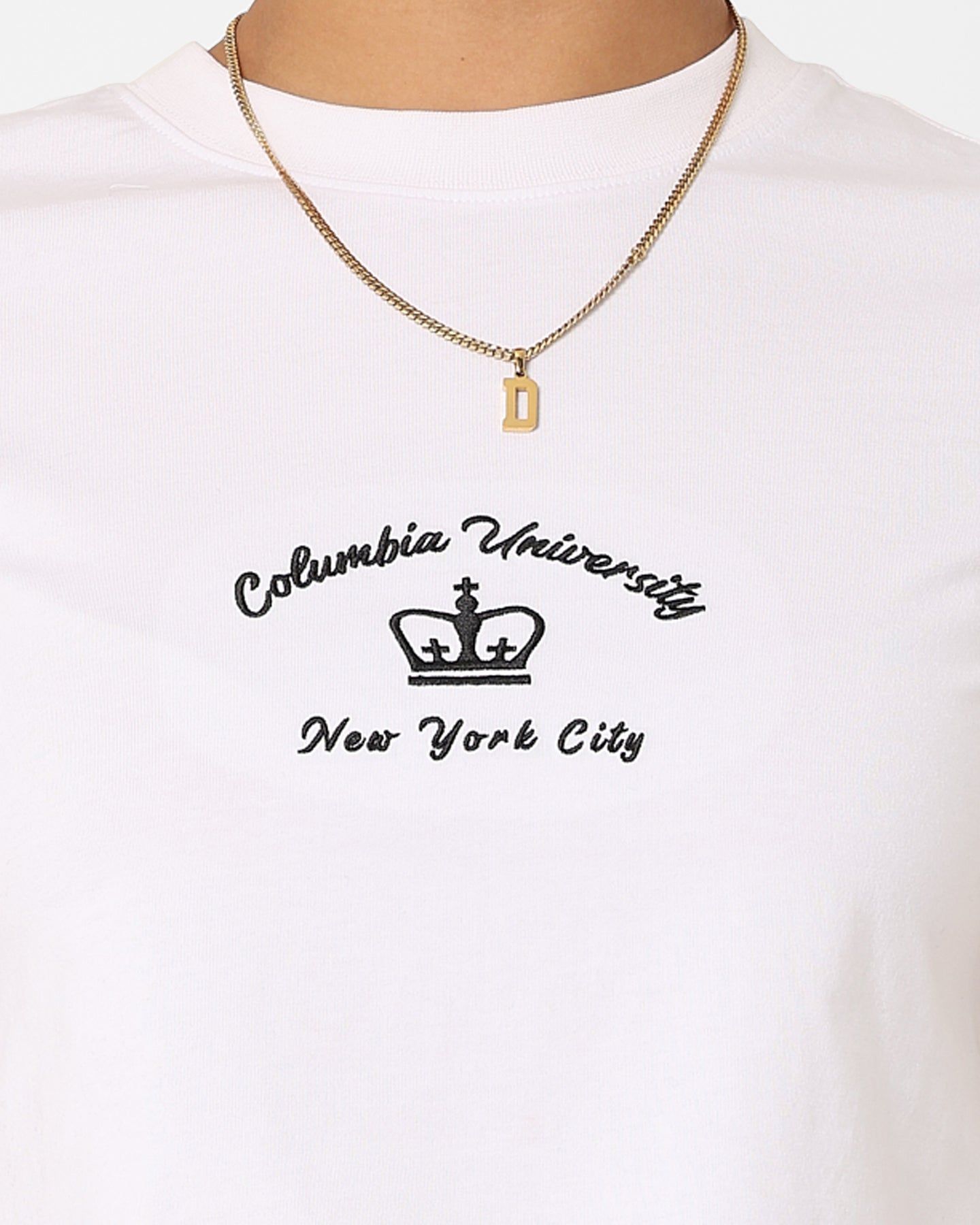 The New Establishment Women's Columbia Crown Mini T-Shirt White sold by Culture Kings product image thumbnail 3