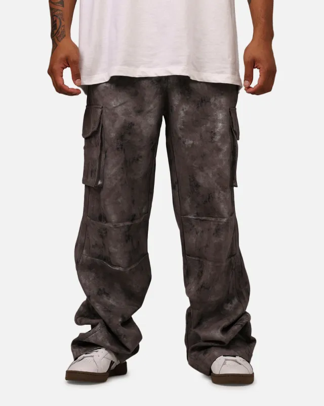 MNML Baggy Dual Sueded Cargo Pants Grey sold by Culture Kings
