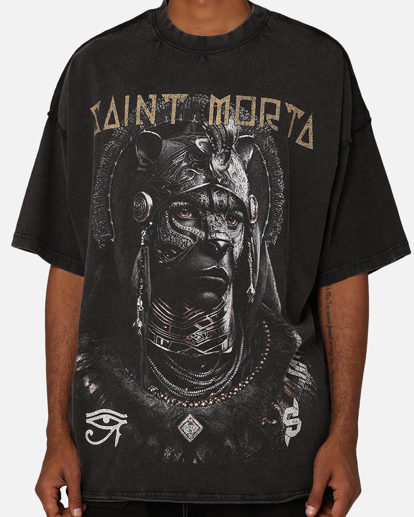 Saint Morta Shadow King T-Shirt Vintage Black sold by Culture Kings product image thumbnail 3