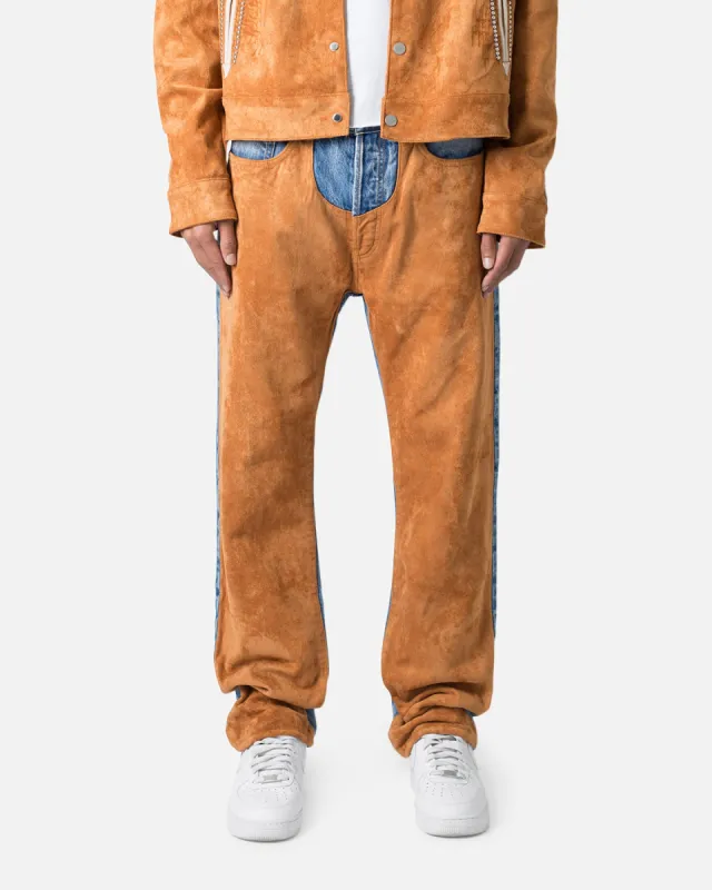 MNML V636 Western Baggy Denim Jeans Blue sold by Culture Kings