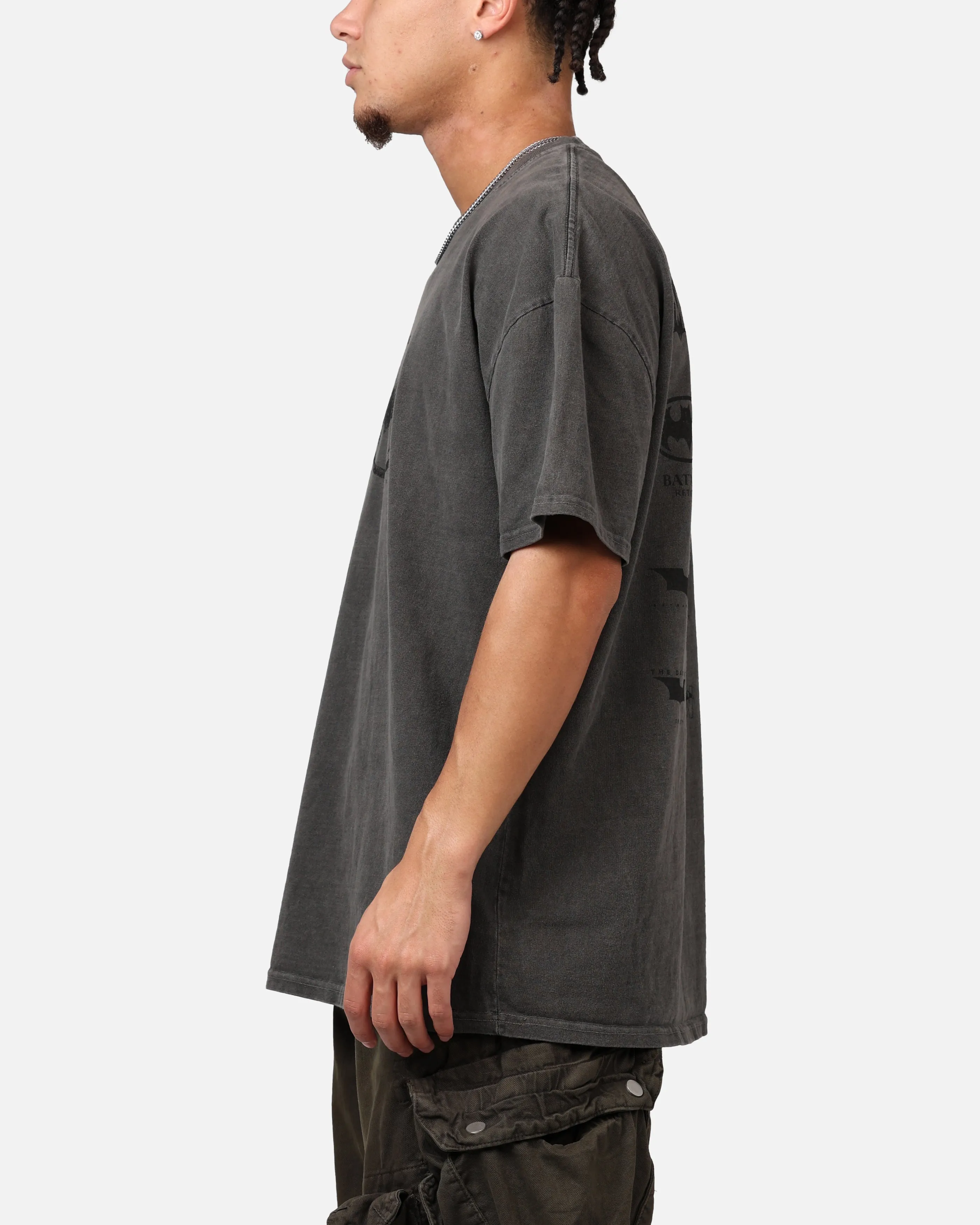 Goat Crew X DC Batman Batman Logos Heavyweight T-Shirt Black Wash sold by Culture Kings product image thumbnail 5