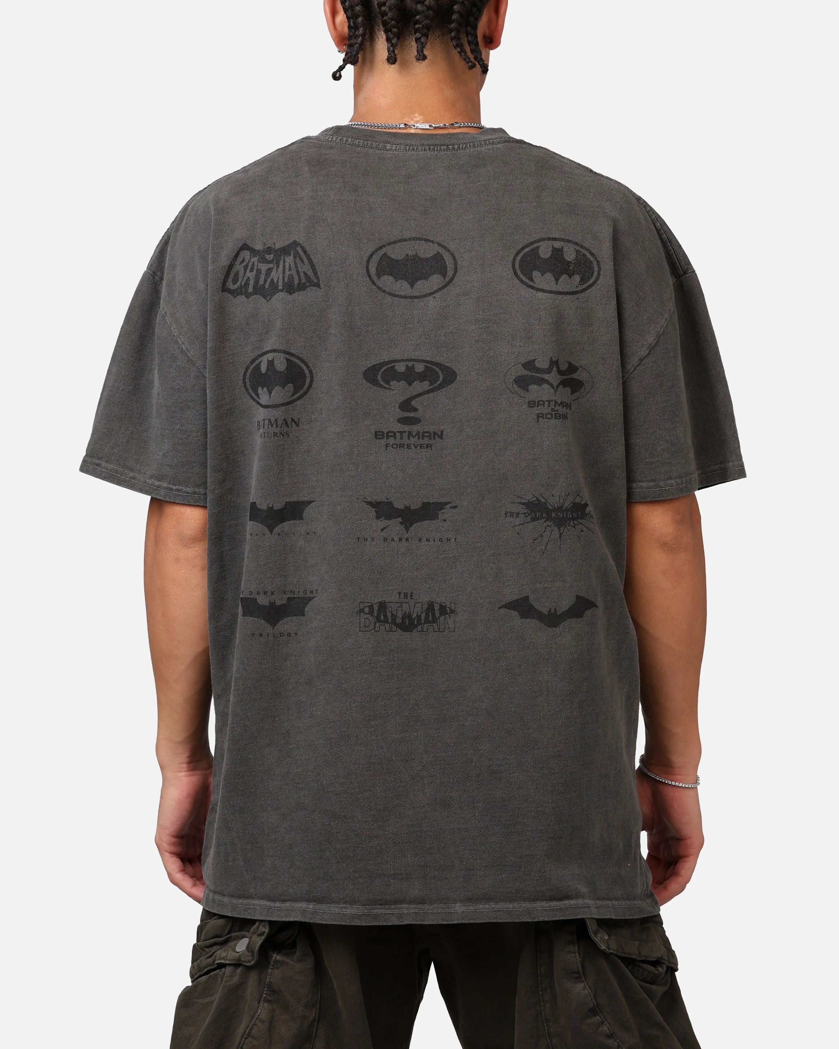 Goat Crew X DC Batman Batman Logos Heavyweight T-Shirt Black Wash sold by Culture Kings product image thumbnail 2