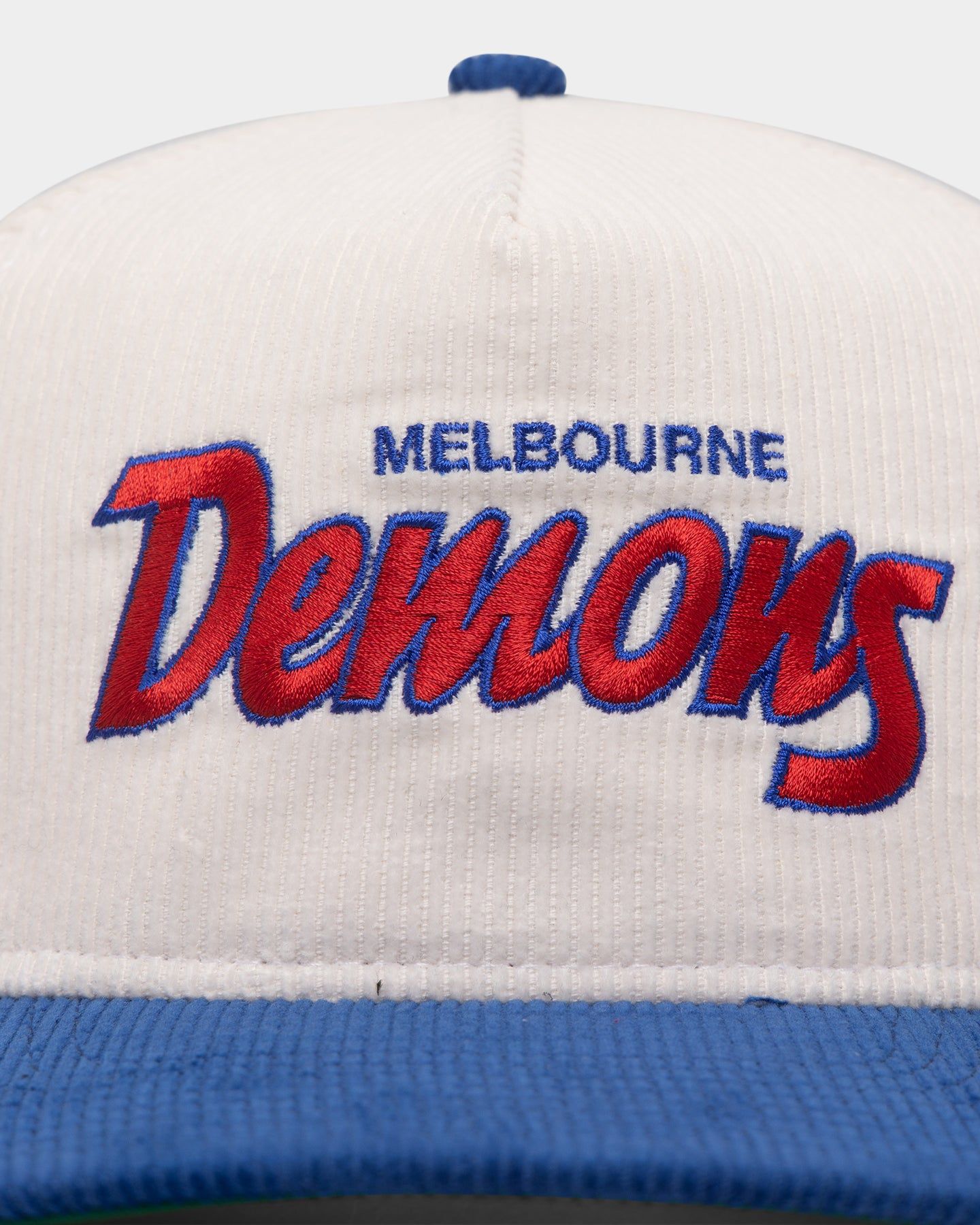 New Era Melbourne Demons "AFL Cord Script" Golfer Snapback Chrome/OTC sold by Culture Kings product image thumbnail 5