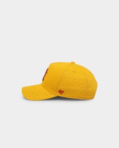 47 Brand New York Yankees 'Mustard & Ketchup' Sure Shot MVP DT Snapback Yellow/Red sold by Culture Kings