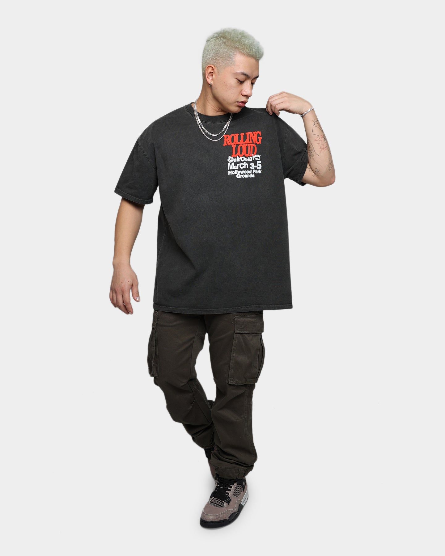 Rolling Loud Rolling Loud Venue Vintage T-Shirt Black Wash sold by Culture Kings product image thumbnail 8