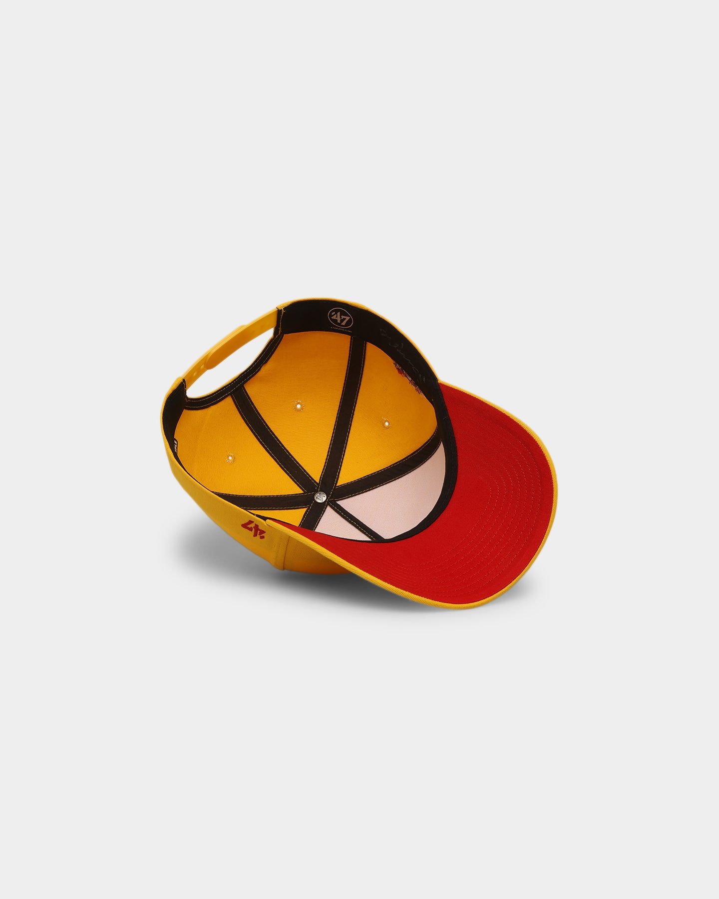 47 Brand New York Yankees 'Mustard & Ketchup' Sure Shot MVP DT Snapback Yellow/Red sold by Culture Kings product image thumbnail 6