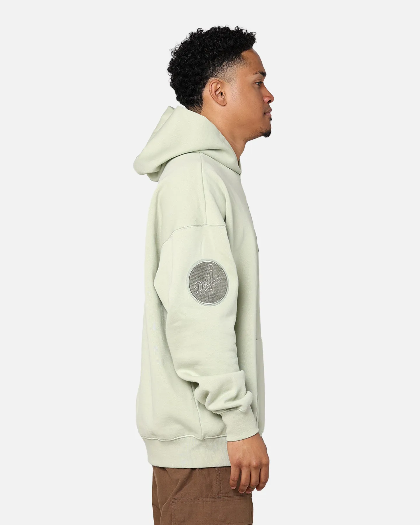 Pro Standard Los Angeles Dodgers Drop Shoulder Hoodie Moss sold by Culture Kings product image thumbnail 4