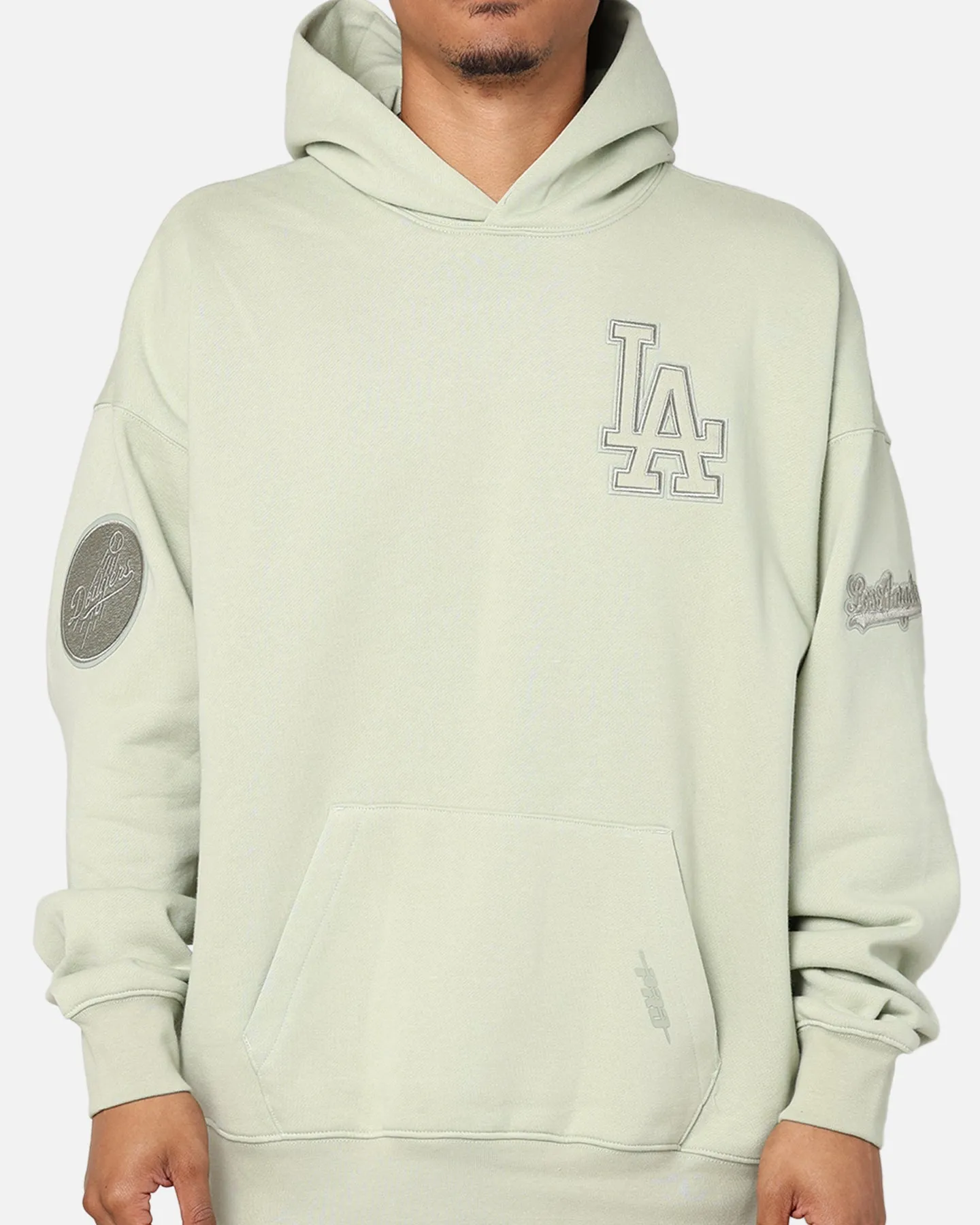 Pro Standard Los Angeles Dodgers Drop Shoulder Hoodie Moss sold by Culture Kings product image thumbnail 2