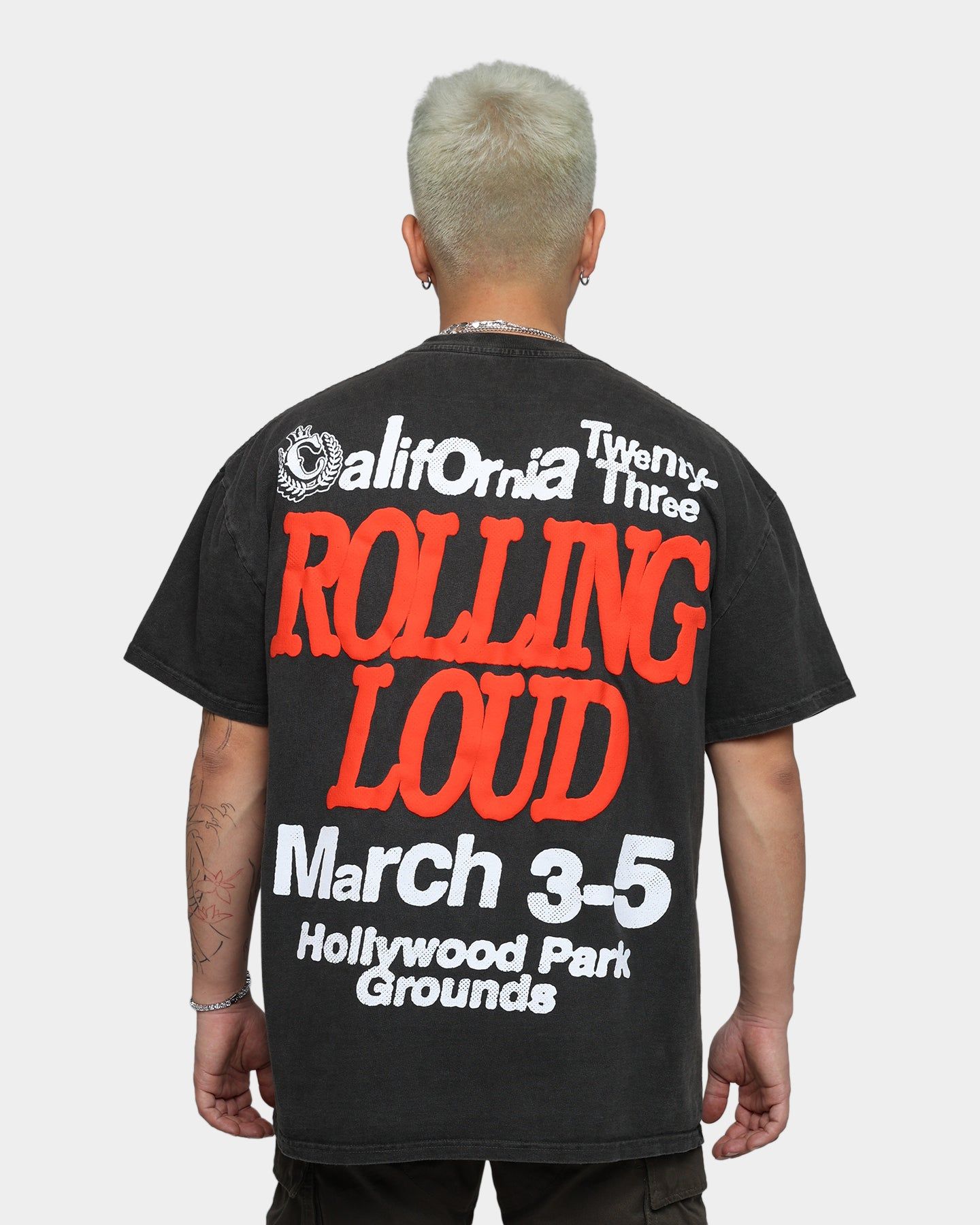 Rolling Loud Rolling Loud Venue Vintage T-Shirt Black Wash sold by Culture Kings product image thumbnail 5