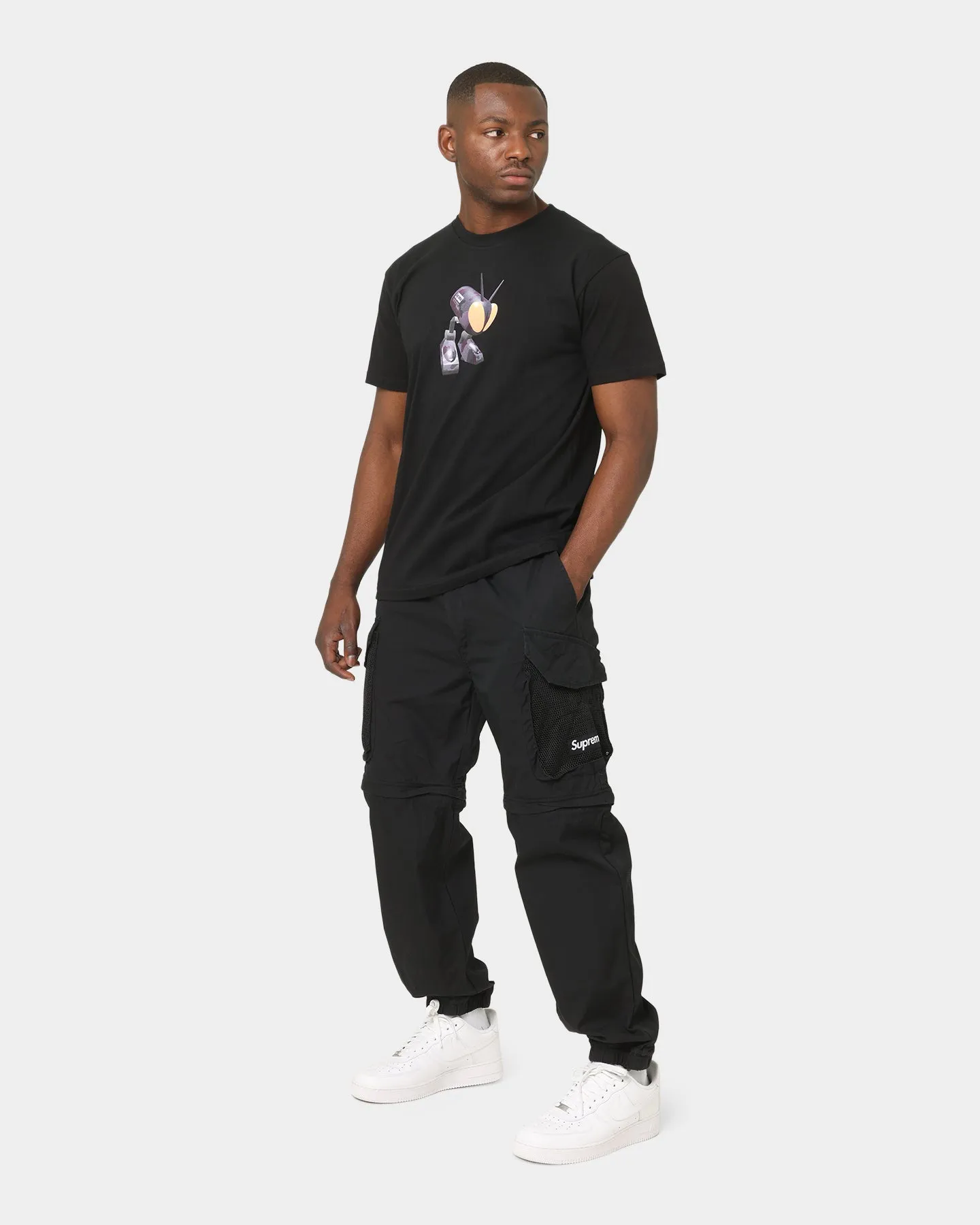 Supreme Mesh Pocket Belted Cargo Pants Black sold by Culture Kings product image thumbnail 2