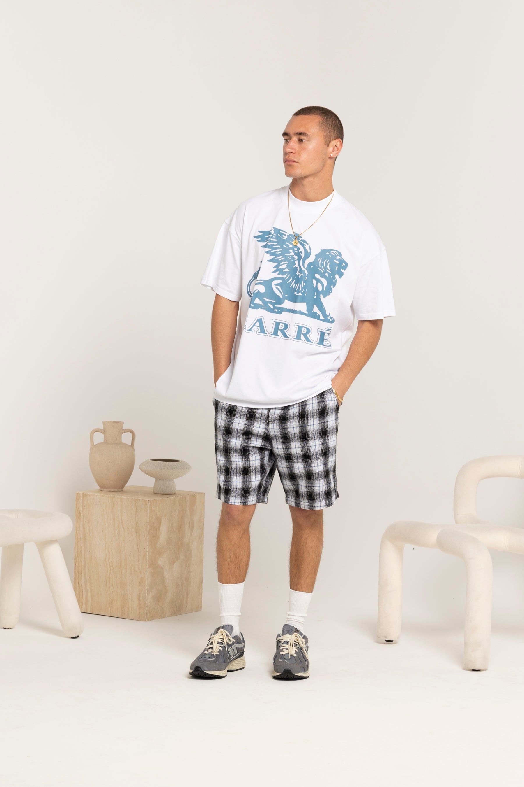 Carre Daily Shorts Black Plaid sold by Culture Kings product image thumbnail 2