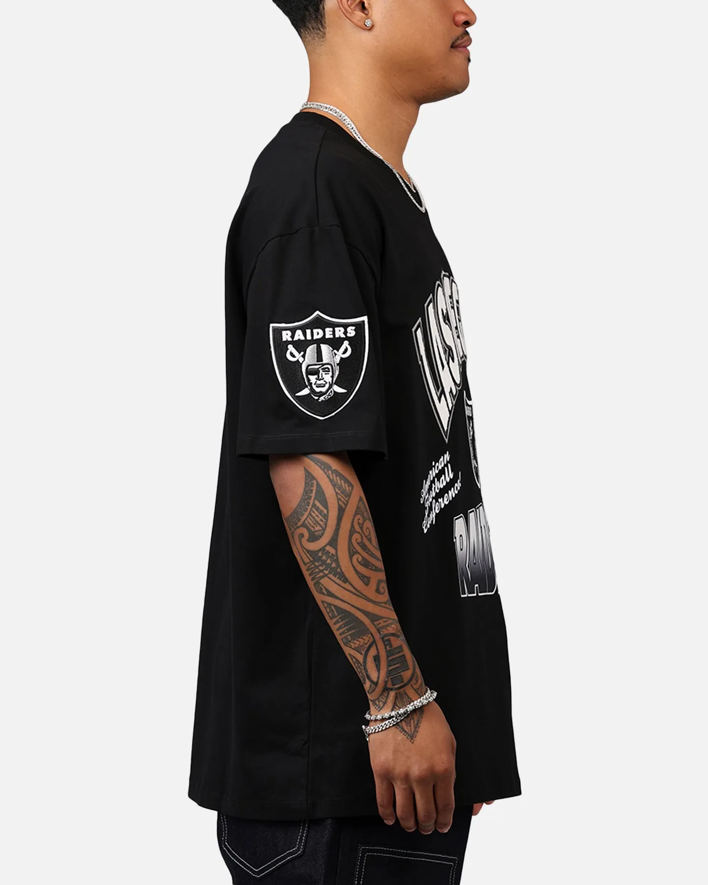 Pro Standard Las Vegas Raiders Turn It Up T-Shirt Black sold by Culture Kings product image thumbnail 4