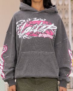 Loiter Wave Break Vintage Hoodie Charcoal sold by Culture Kings