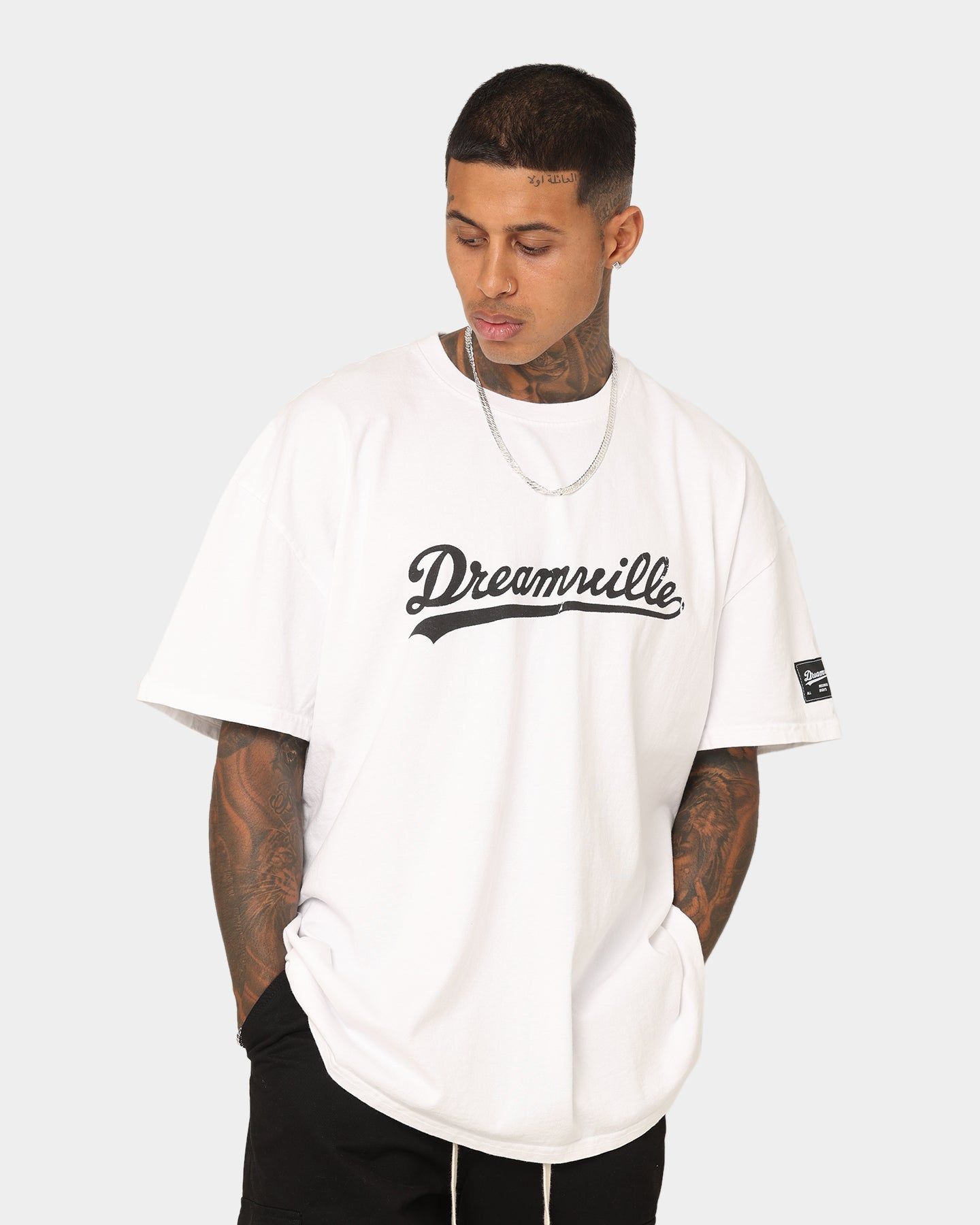 Dreamville Dreamville Logo Vintage T-Shirt Off White sold by Culture Kings
